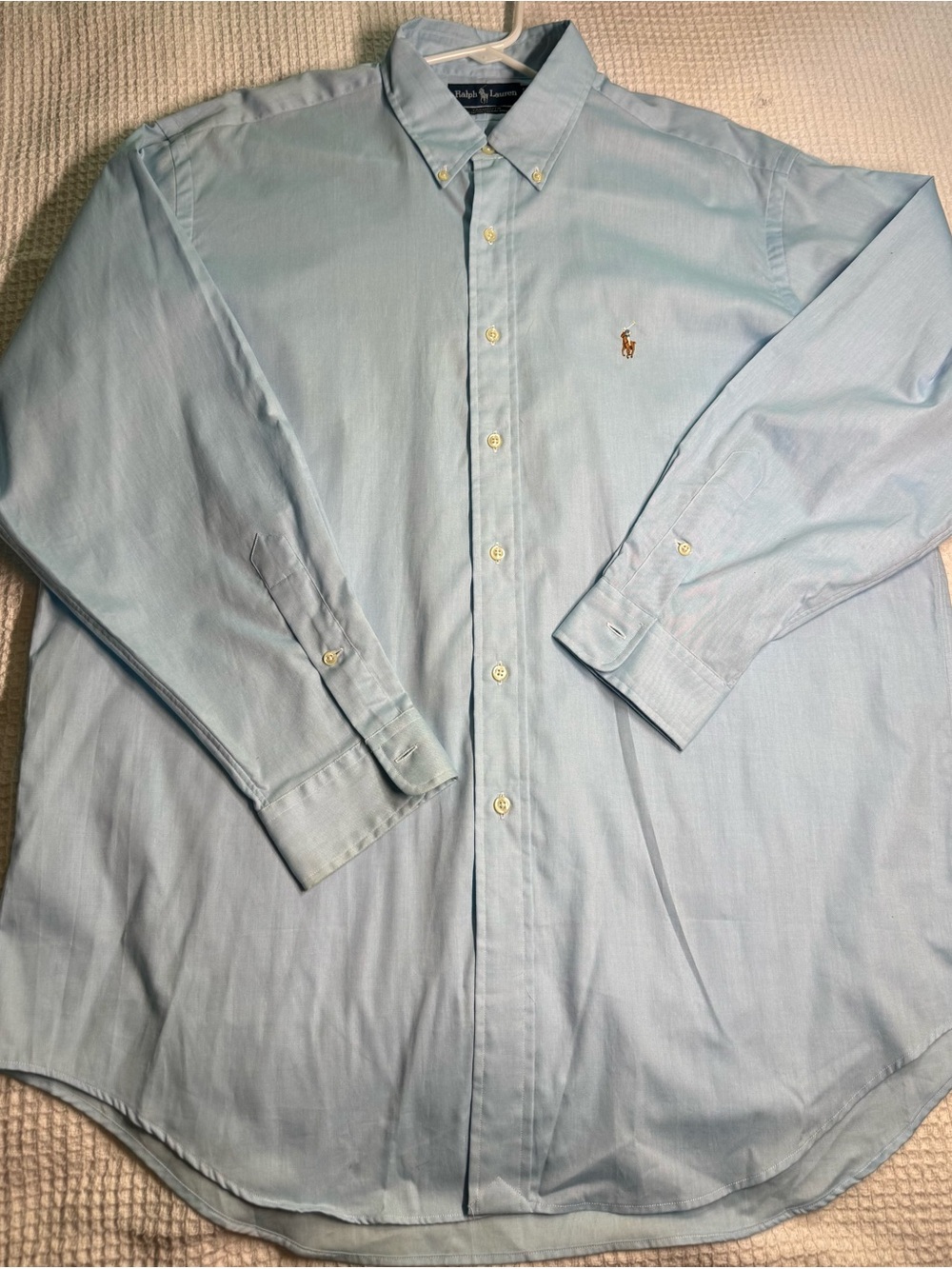 Ralph Lauren Light Blue Button-Down Oxford Shirt